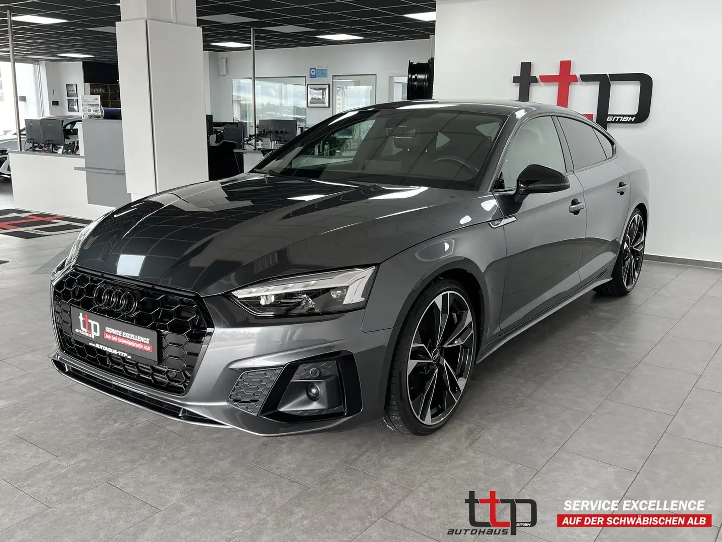 Audi A5 Sportback 35 TFSI S-line MATRIX 20-Alu ACC Grau - 1
