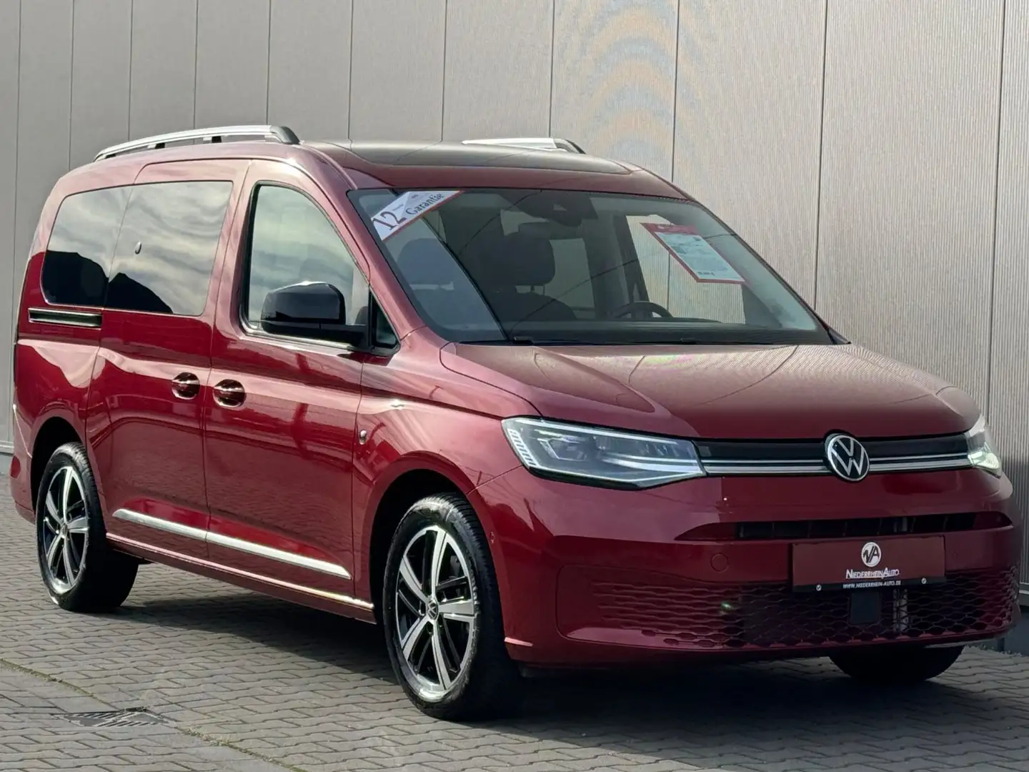 Volkswagen Caddy Maxi STYLE DSG 7-Si.LED Kam. Pano ACC AHK Rouge - 2