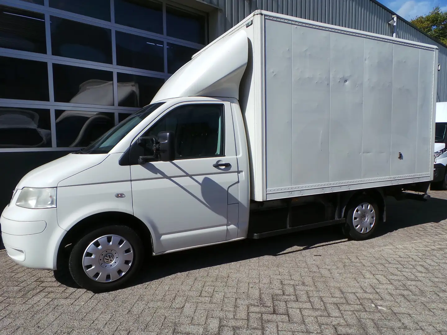 Volkswagen T5 Transporter 1.9 TDI Bakwagen met deuren Airco L314cm B186cm H1 Wit - 1