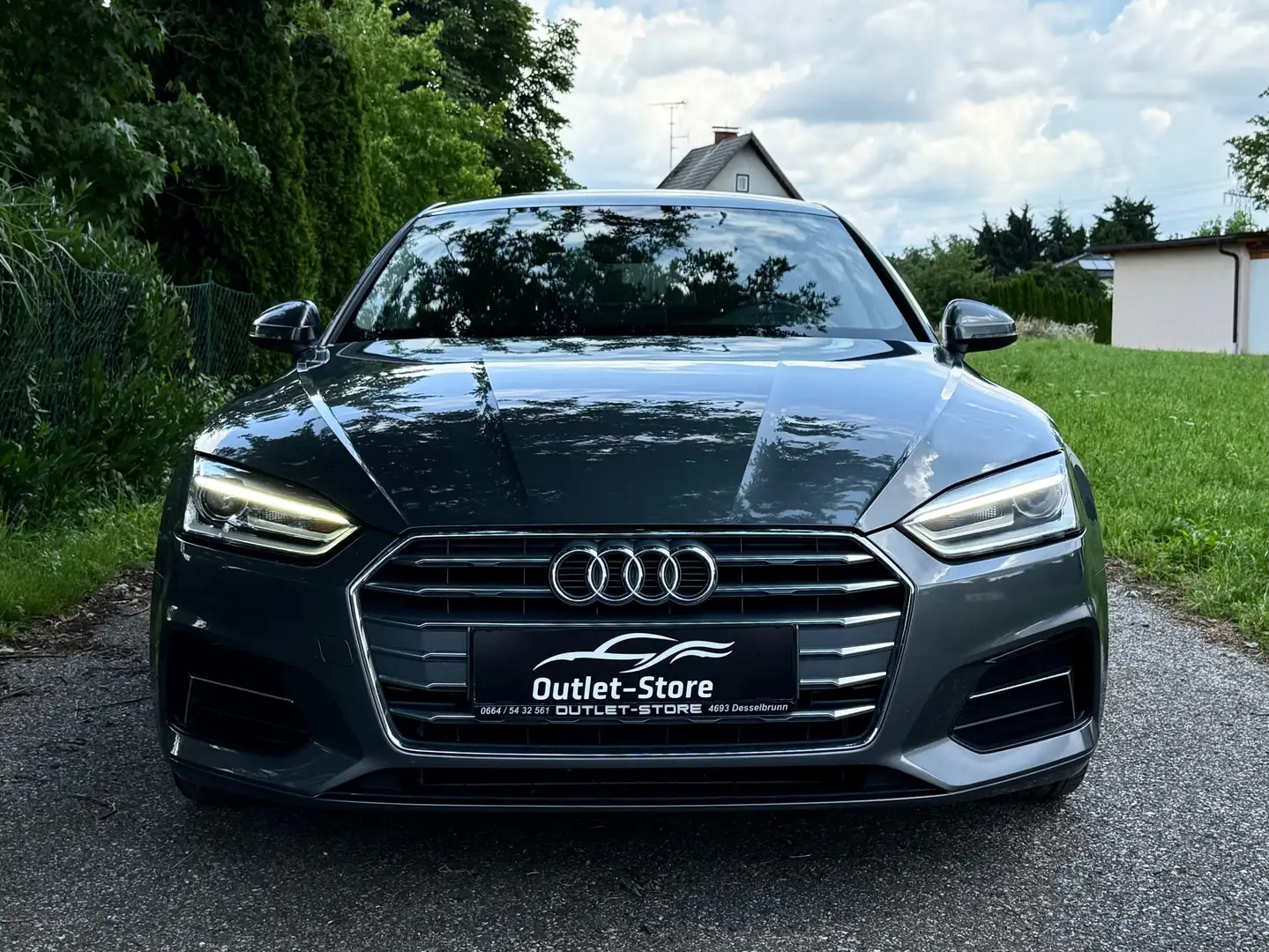 Audi A5 35 TDI S-Tronic*1.Besitz*Virtual*Navi*SHZ*HUD*AHK* Grau - 2