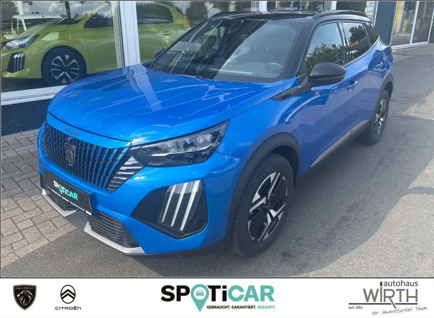 Peugeot 2008 GT 130 EAT8 ACC+NAVI+360°CAM+FULL-LED Bleu - 1