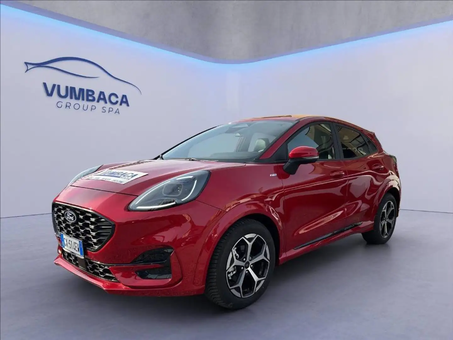 Ford Puma 1.0 ecoboost h ST-Line X 125cv auto Rojo - 1