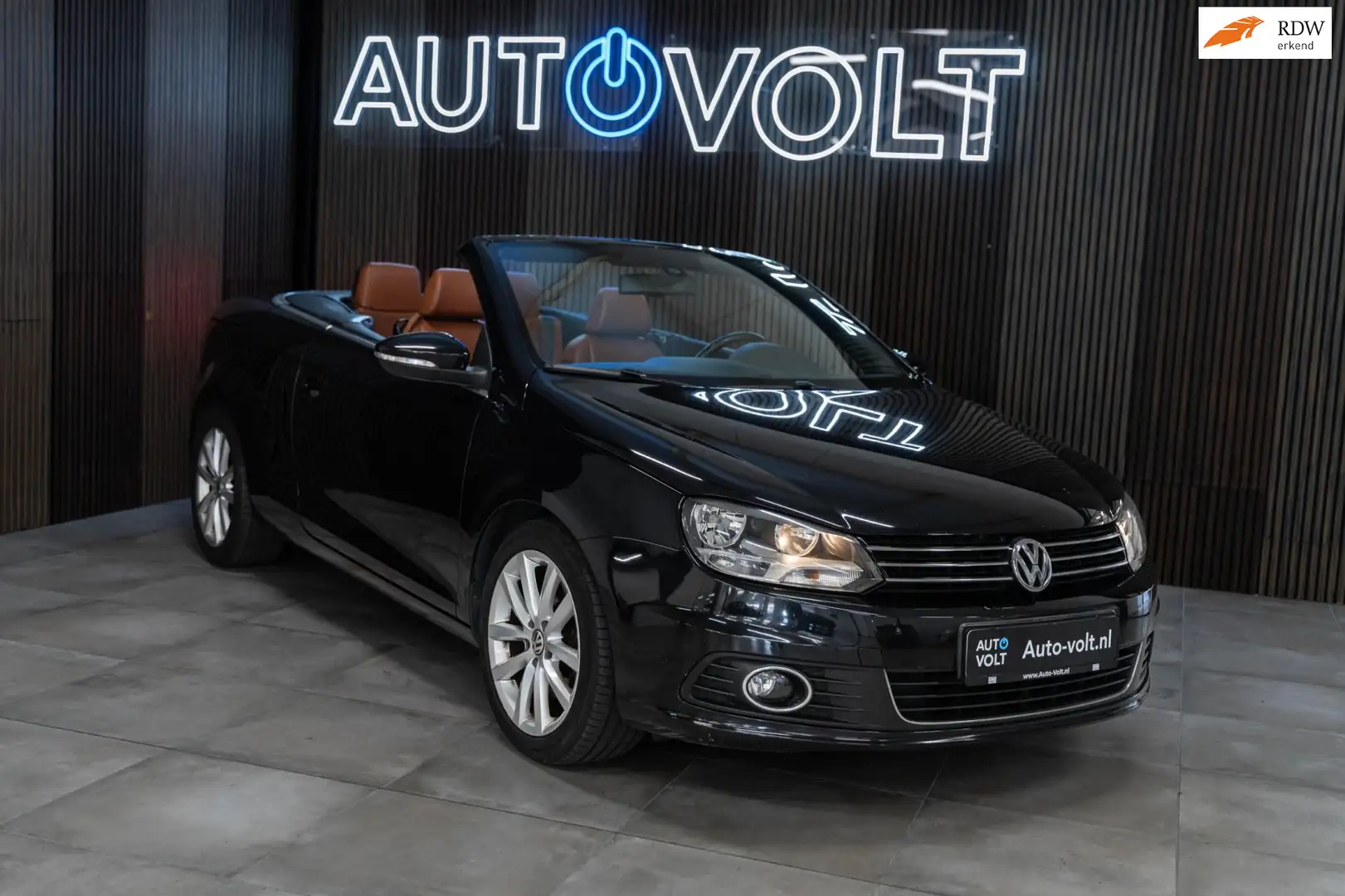 Volkswagen Eos 2.0 TSI Highline Zwart - 1