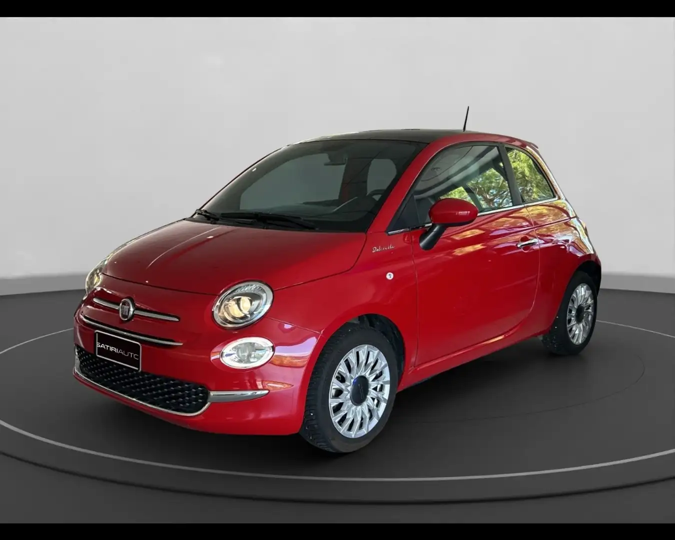Fiat 500 1.0 FireFly Hybrid Dolcevita Rosso - 1