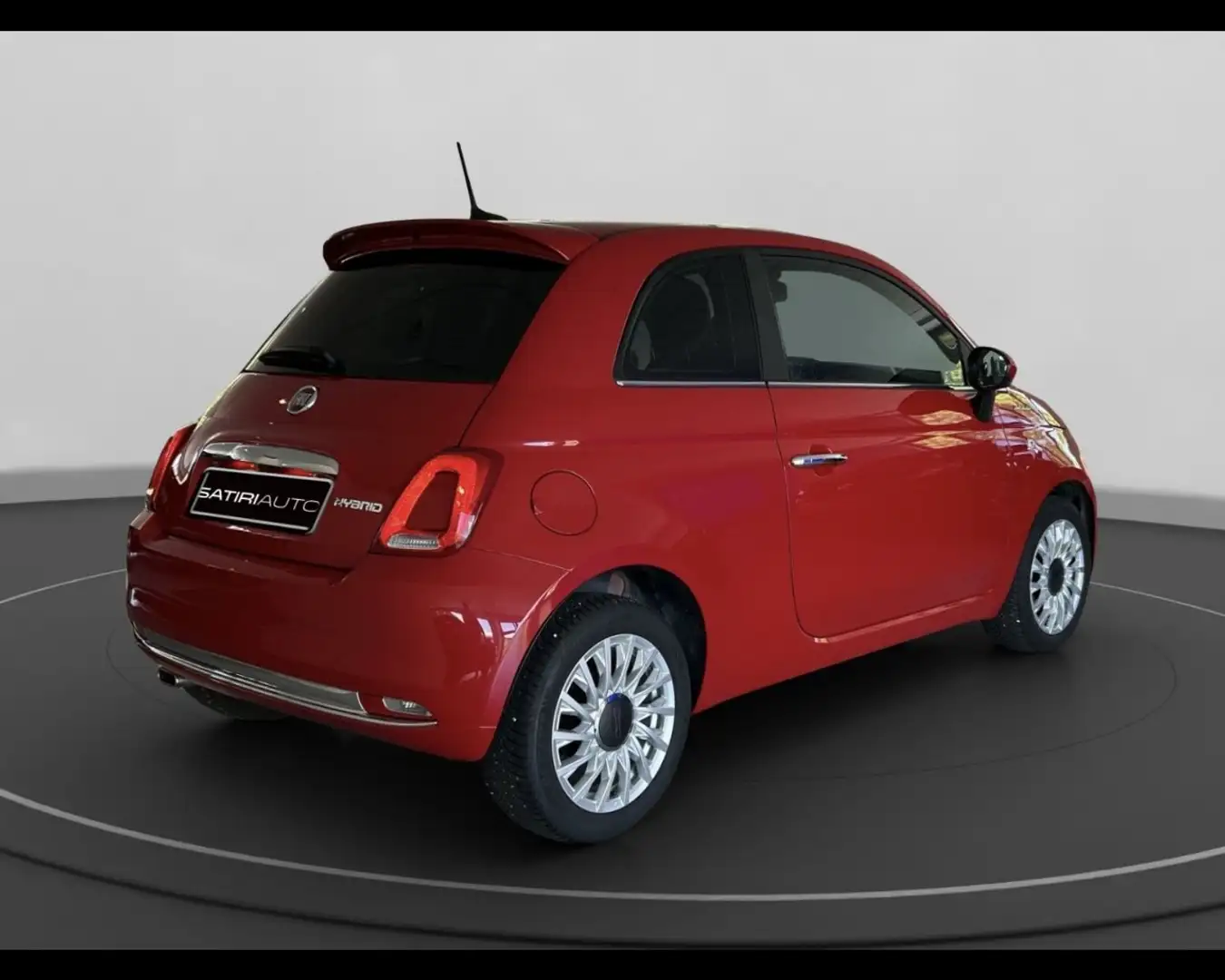 Fiat 500 1.0 FireFly Hybrid Dolcevita Rosso - 2
