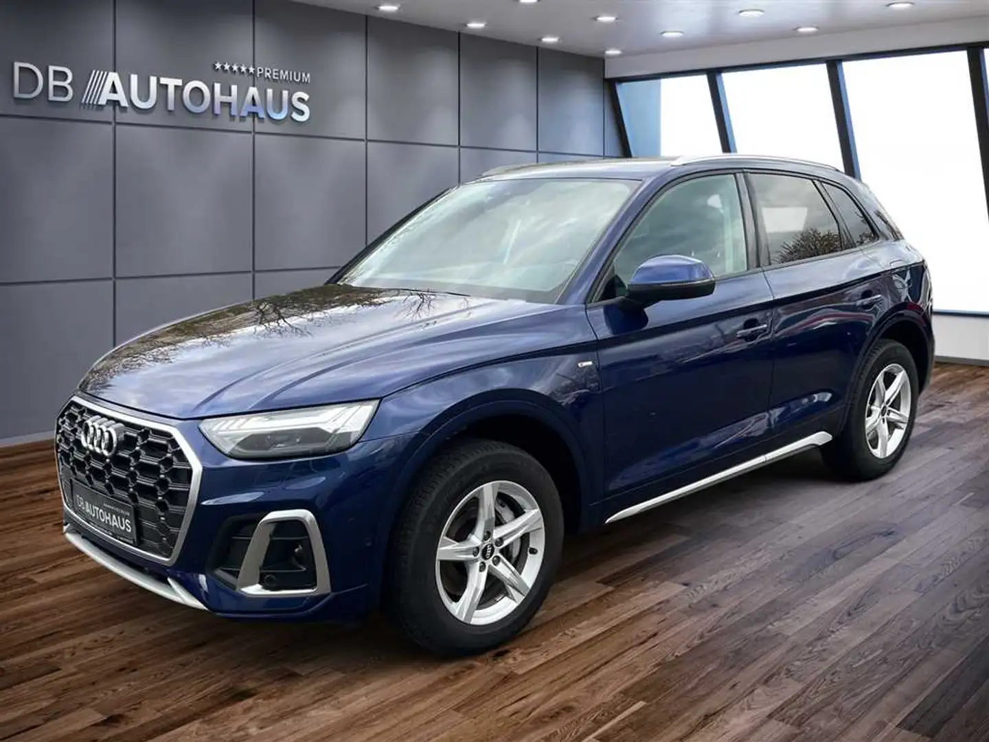 Audi Q5 S line 50 2.0 TFSI e quattro S-tronic Bleu - 1