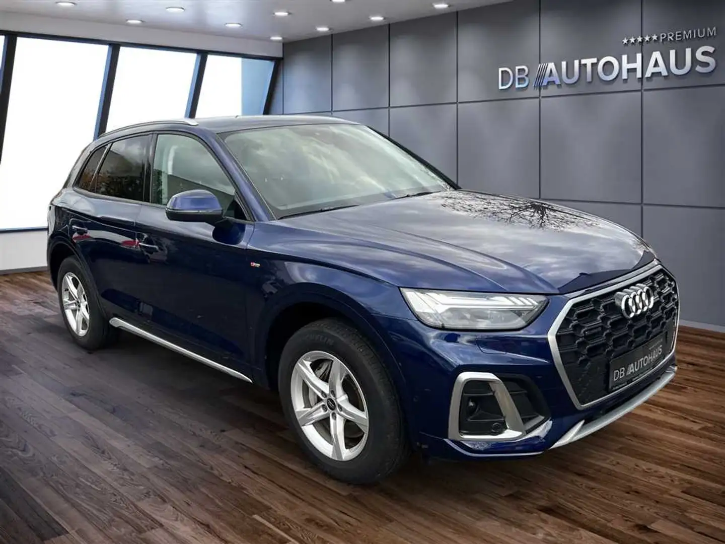 Audi Q5 S line 50 2.0 TFSI e quattro S-tronic Bleu - 2