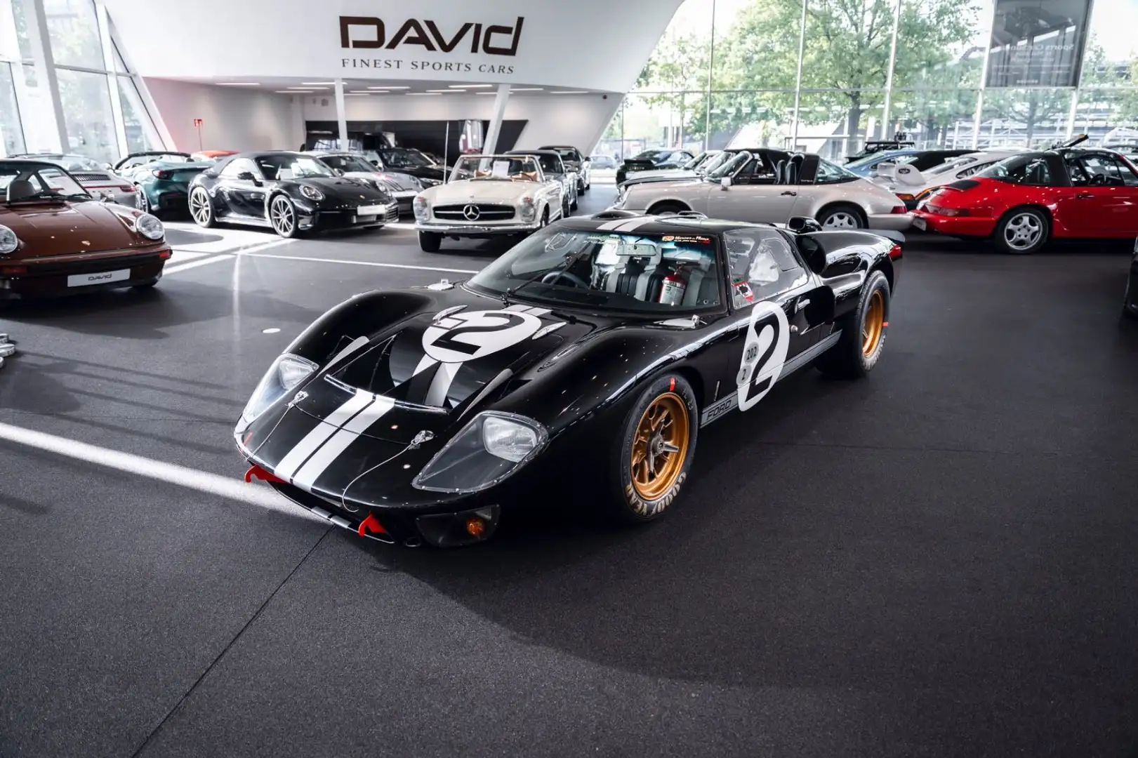 Ford GT 40 *P1046*Road-legal*Einzelstück Negru - 1