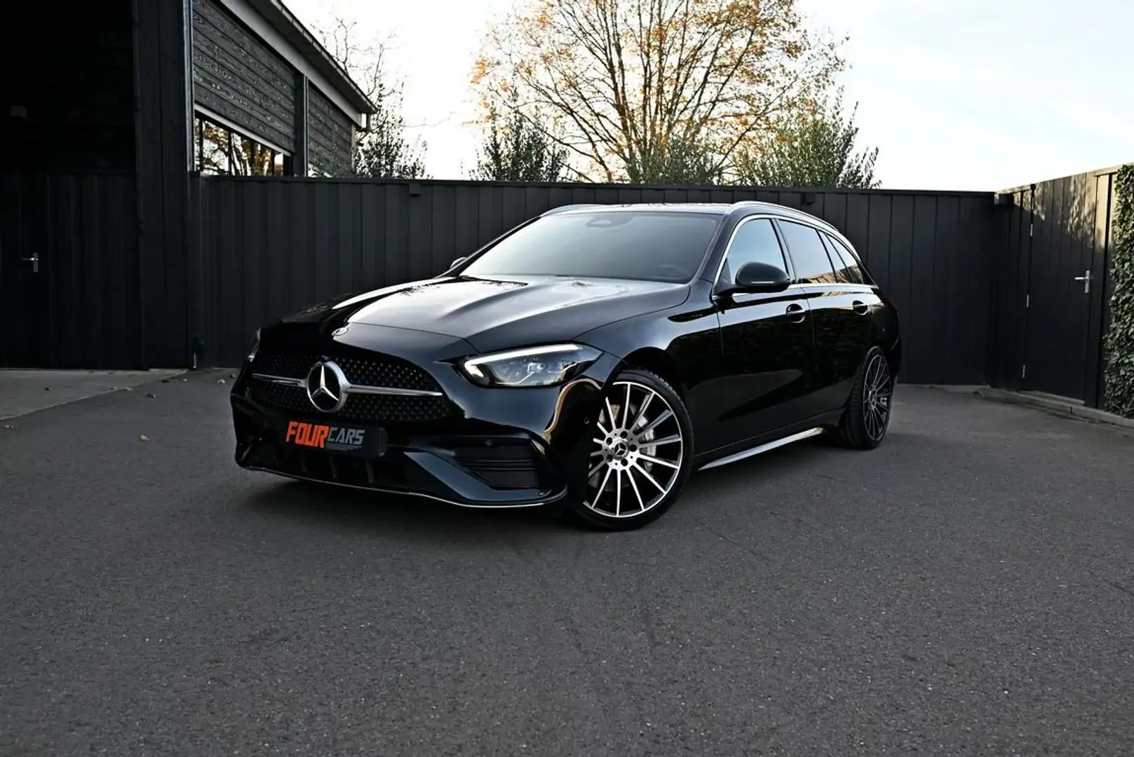 Mercedes-Benz C 200 Estate AMG Line | 2021 | 42.900 KM | Achteruitrijc Noir - 2