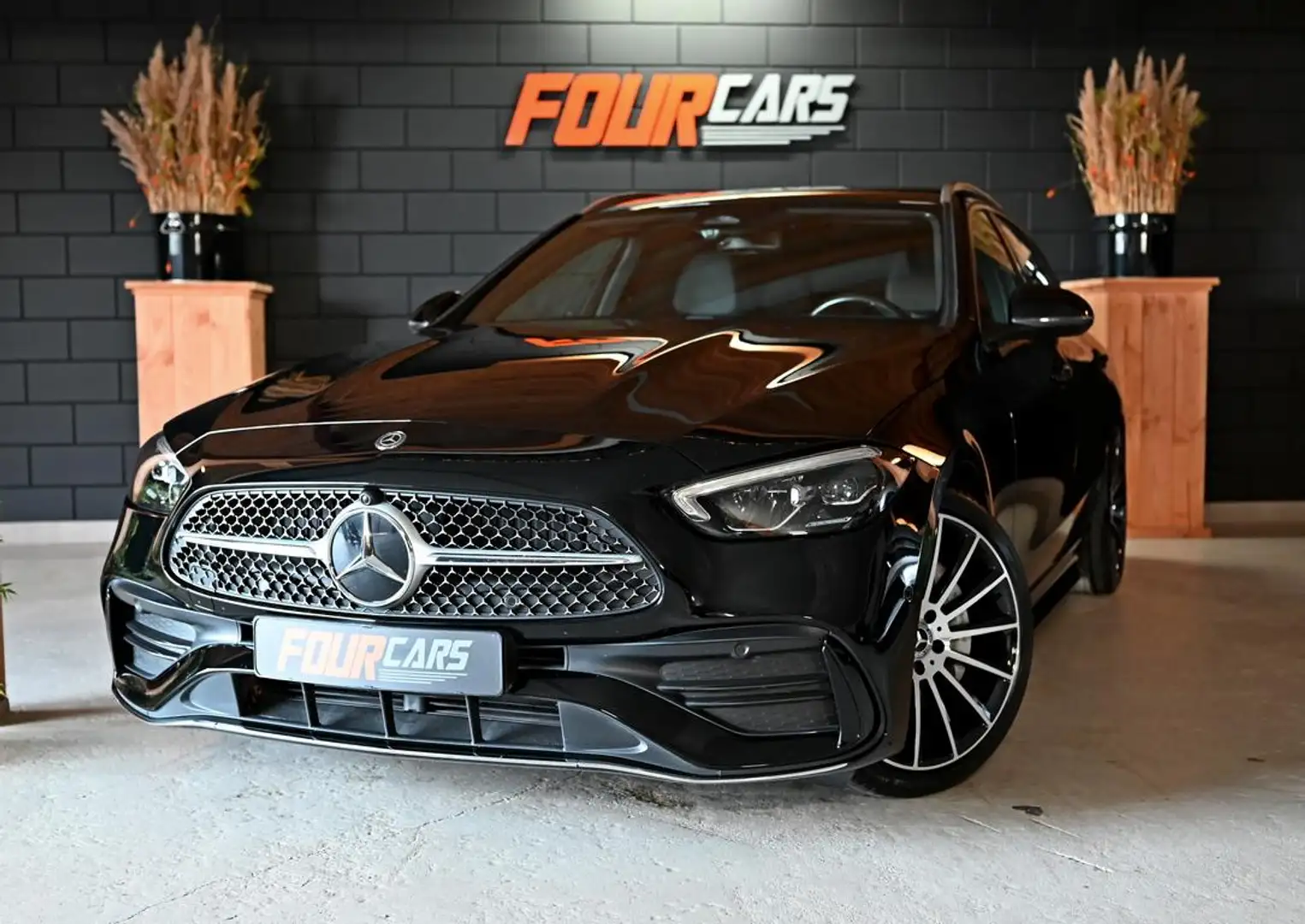 Mercedes-Benz C 200 Estate AMG Line | 2021 | 42.900 KM | Achteruitrijc Noir - 1
