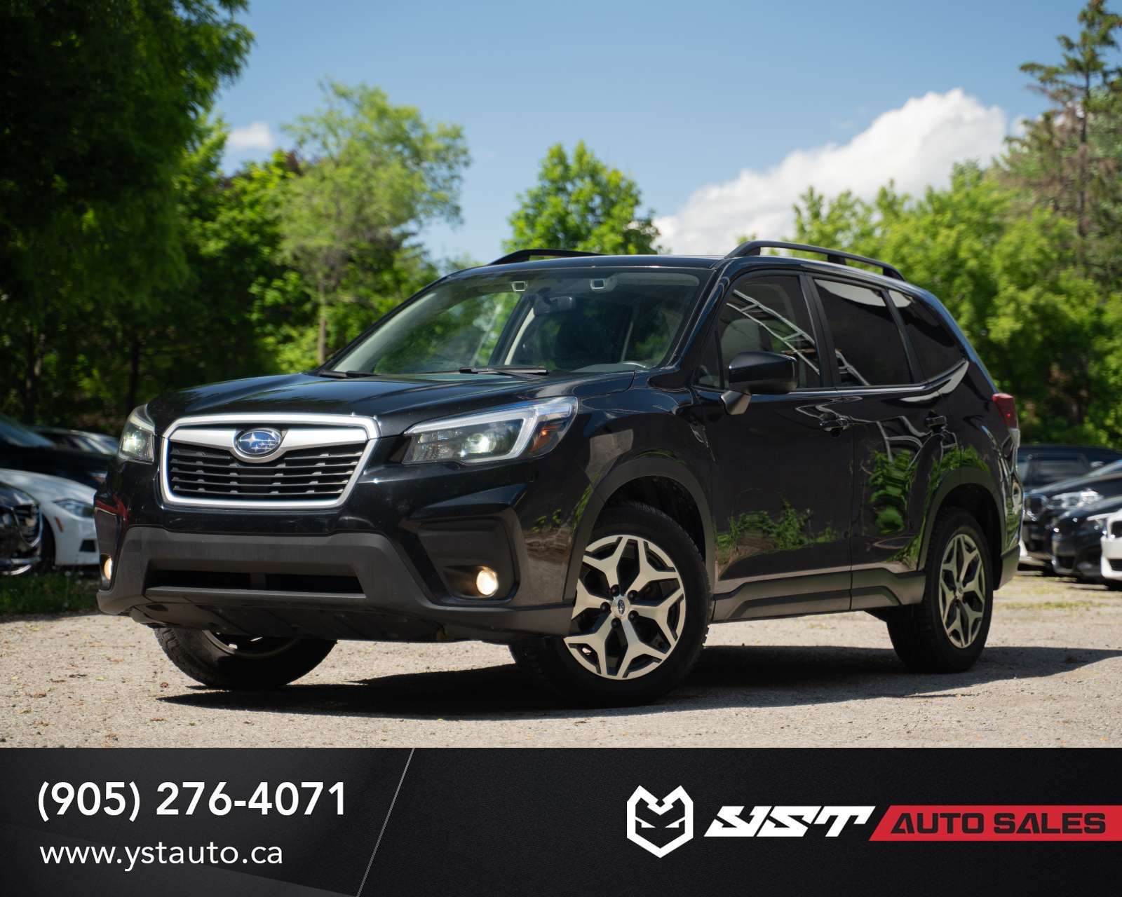 Black 2021 Subaru Forester Touring Wagon AWD Wagon Automatic