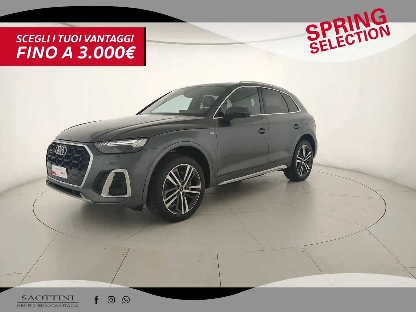 Audi Q5 50 2.0 TFSI e S line plus quattro S tronic Grigio - 1