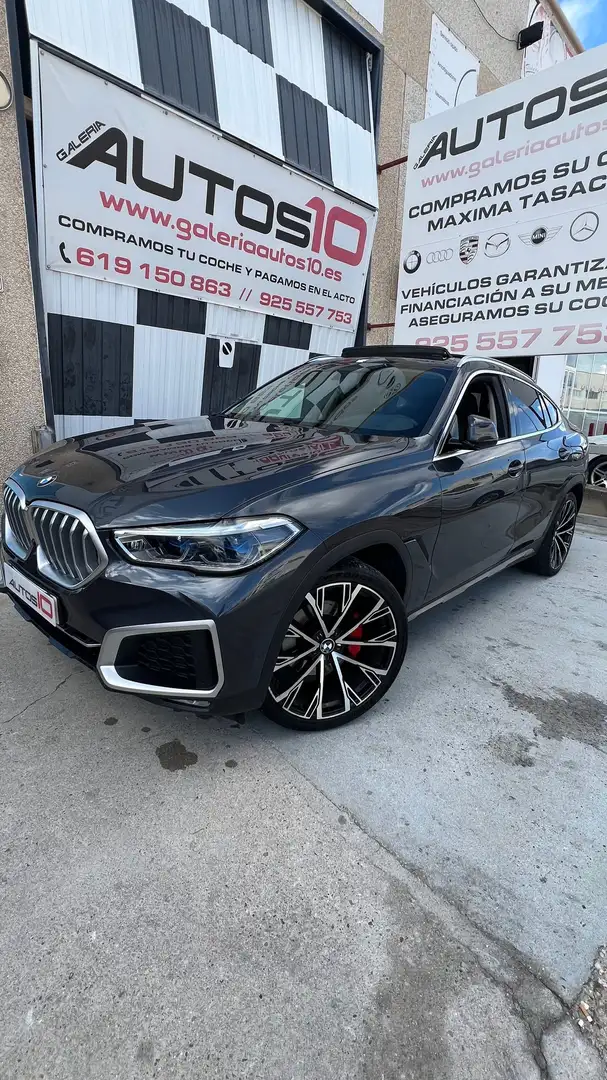 BMW X6 xDrive 30dA Grijs - 1