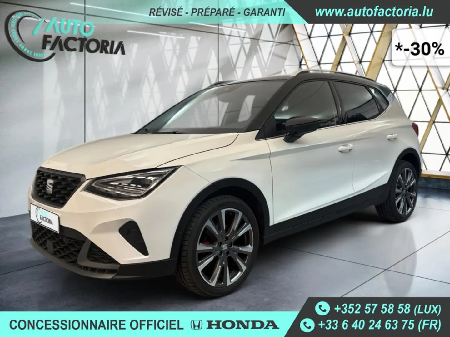 SEAT Arona -30% 1.0 TSI 115cv FR +GPS+CAM+PARK ASSIST+Opts Beige - 1