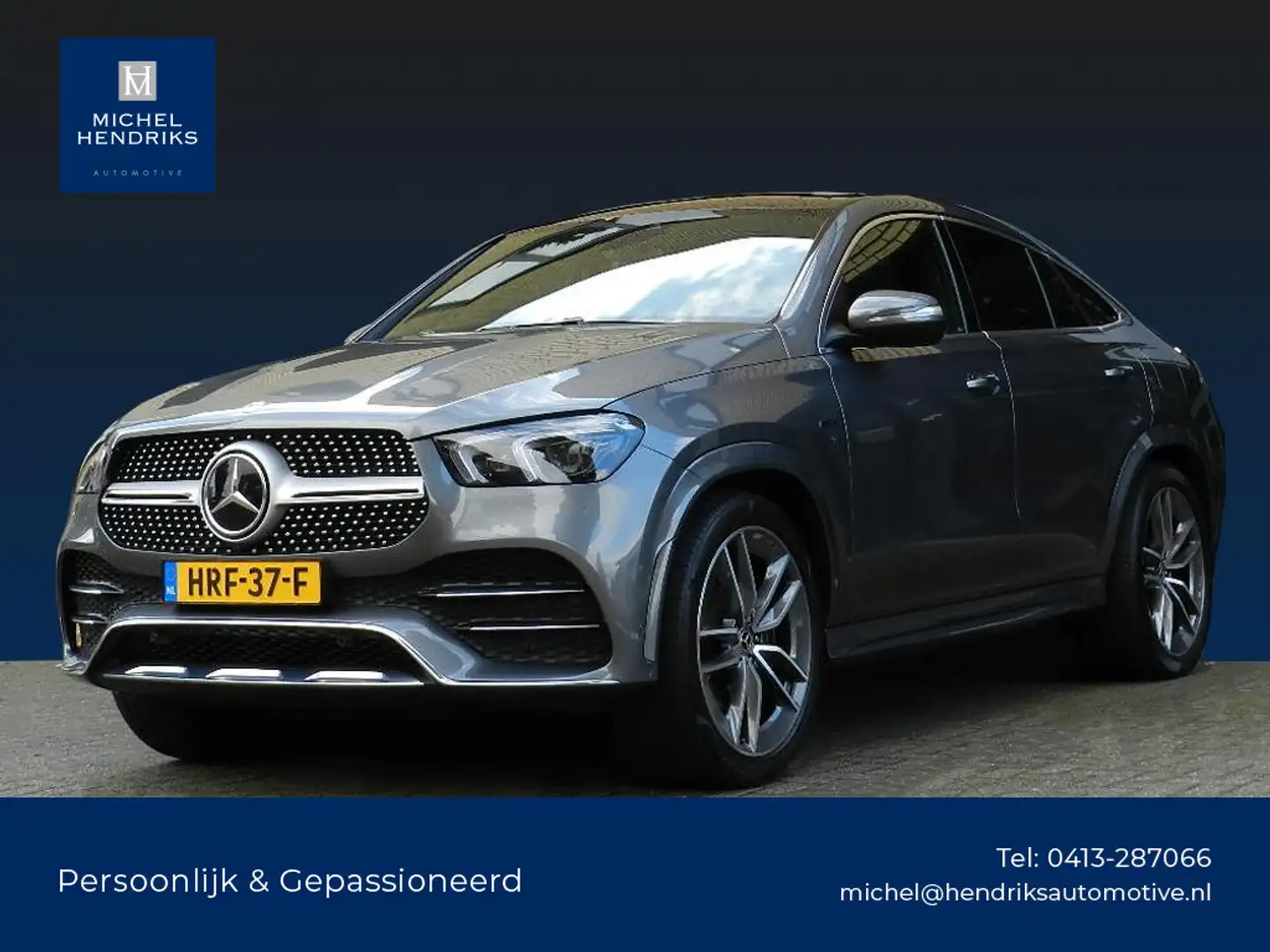 Mercedes-Benz GLE 350 Coupé de 4MATIC Premium Plus AMG Edition Grijs - 1