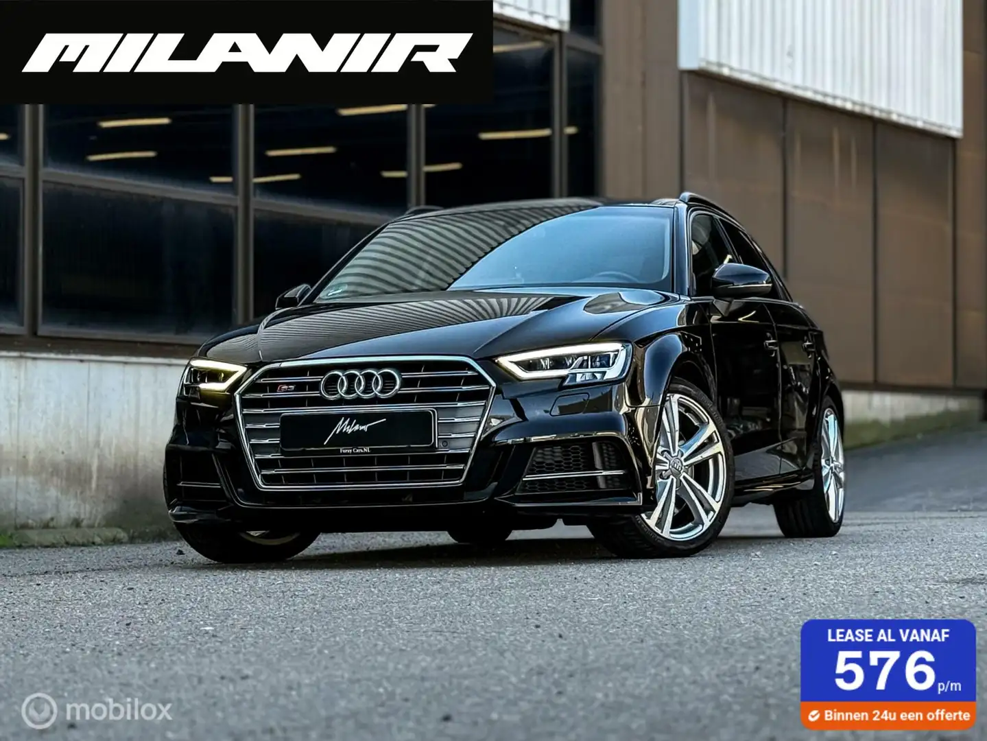 Audi S3 2.0 TFSI S3 quattro | Massage | 301pk | Boekjes Noir - 1