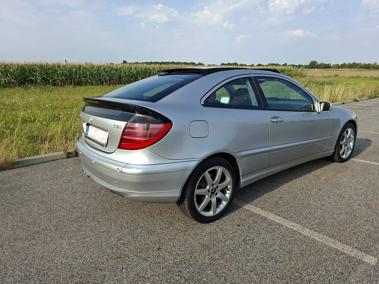 Mercedes-Benz C 220 CL203 Pickerl bis Juni 2027, 8-fach bereift Silber - 2