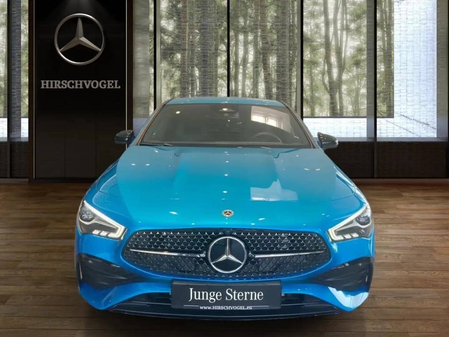 Mercedes-Benz CLA 200 SB AMG-Line+Night+DISTRON+KEYLESS+Memory Blauw - 2