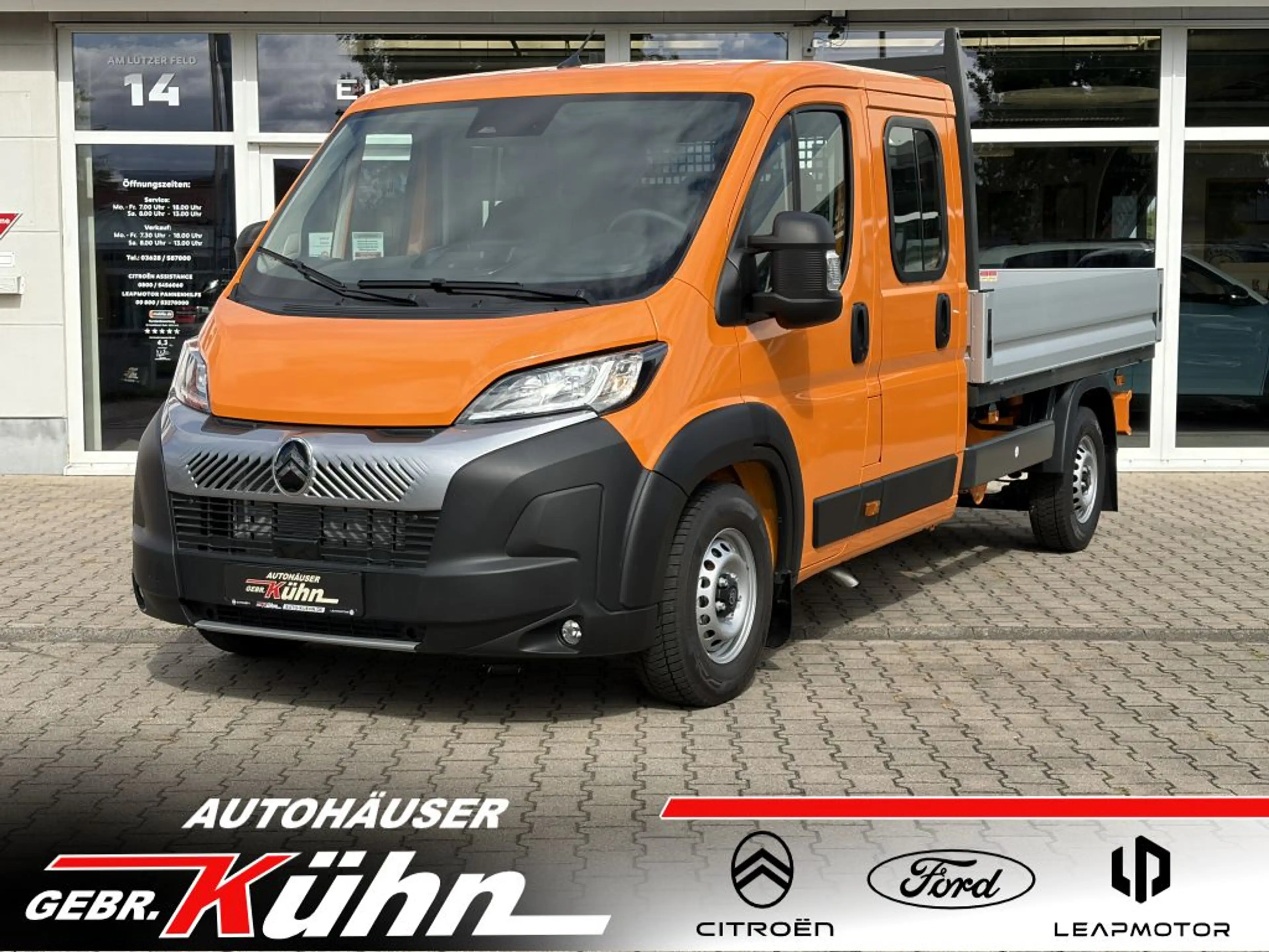 Citroen Jumper Jumper Pritsche Doka L3 3.5T Heavy 140 + AHK