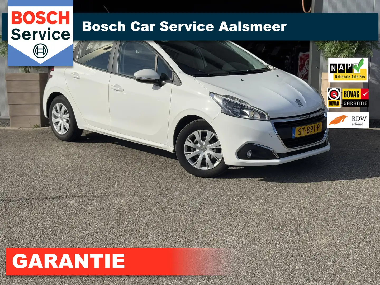 Peugeot 208 1.2 PureTech Blue Lion NAP/AIRCO/ APK/GARANTIE/ Blanco - 1