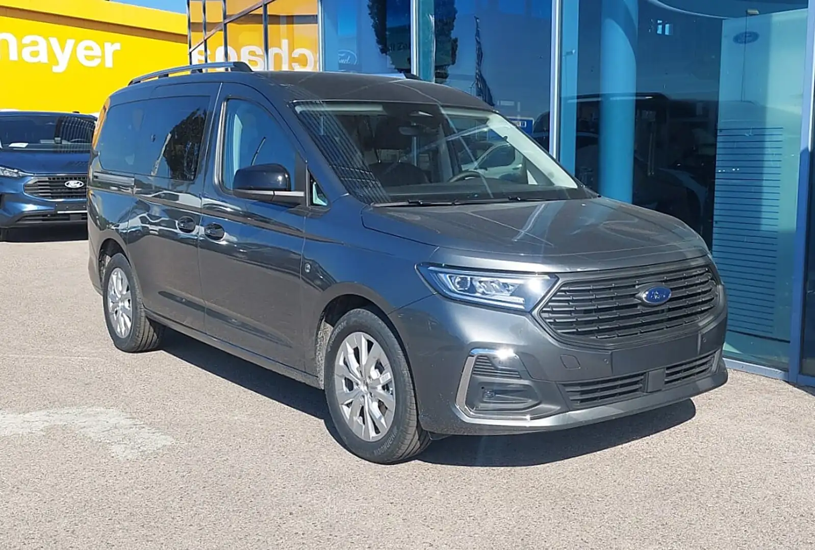 Ford Tourneo Connect LWB TIT 2.0L 122PS A7 FWD Grau - 1