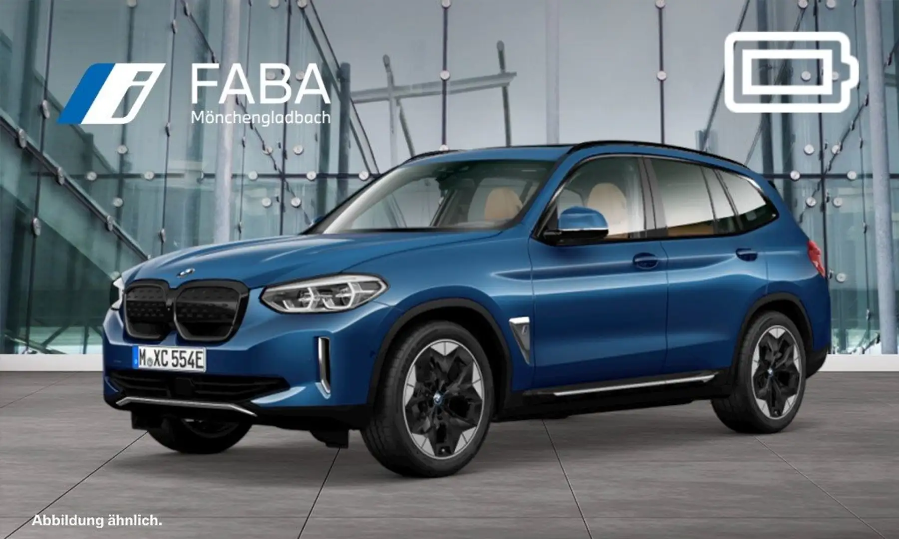 BMW iX3 Gestiksteuerung Head-Up HK HiFi DAB LED Shz Blau - 1