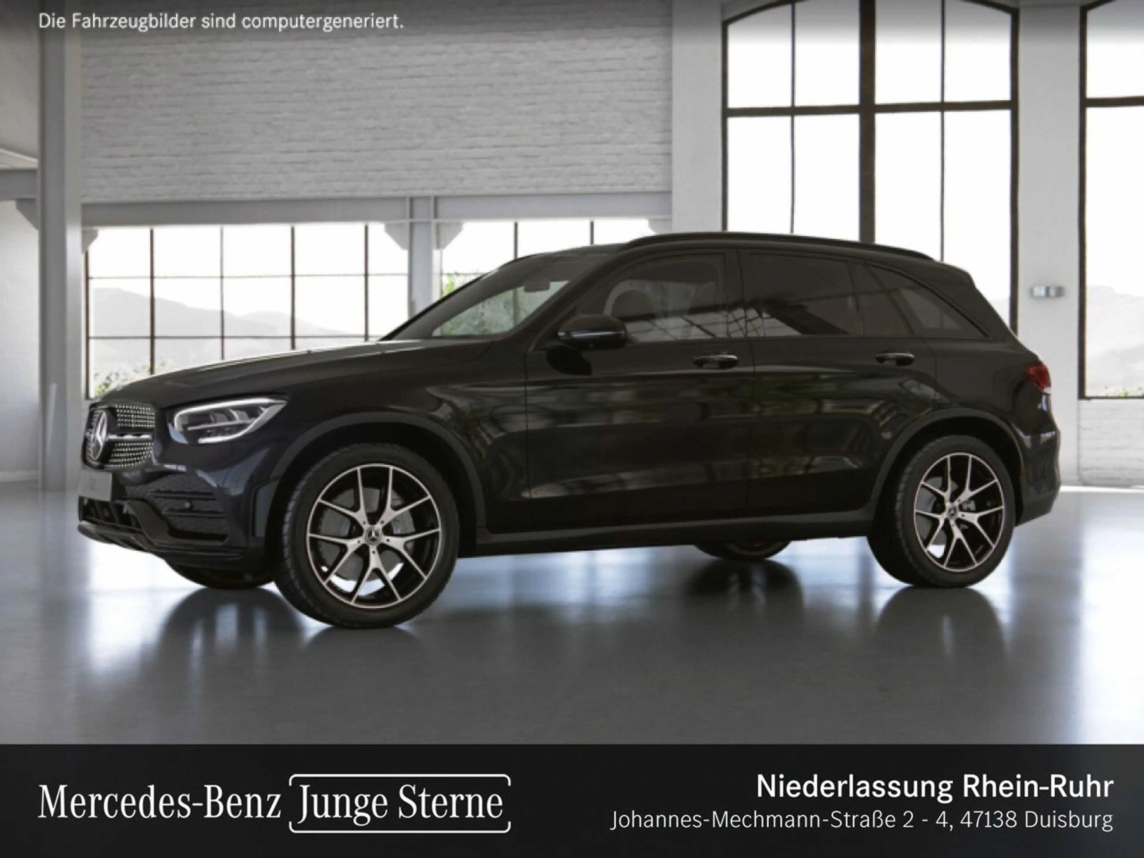 Mercedes-Benz GLC 400 d 4M AMG+NIGHT+PANO+360+AHK+LED+SPUR+TOTW — photo 3