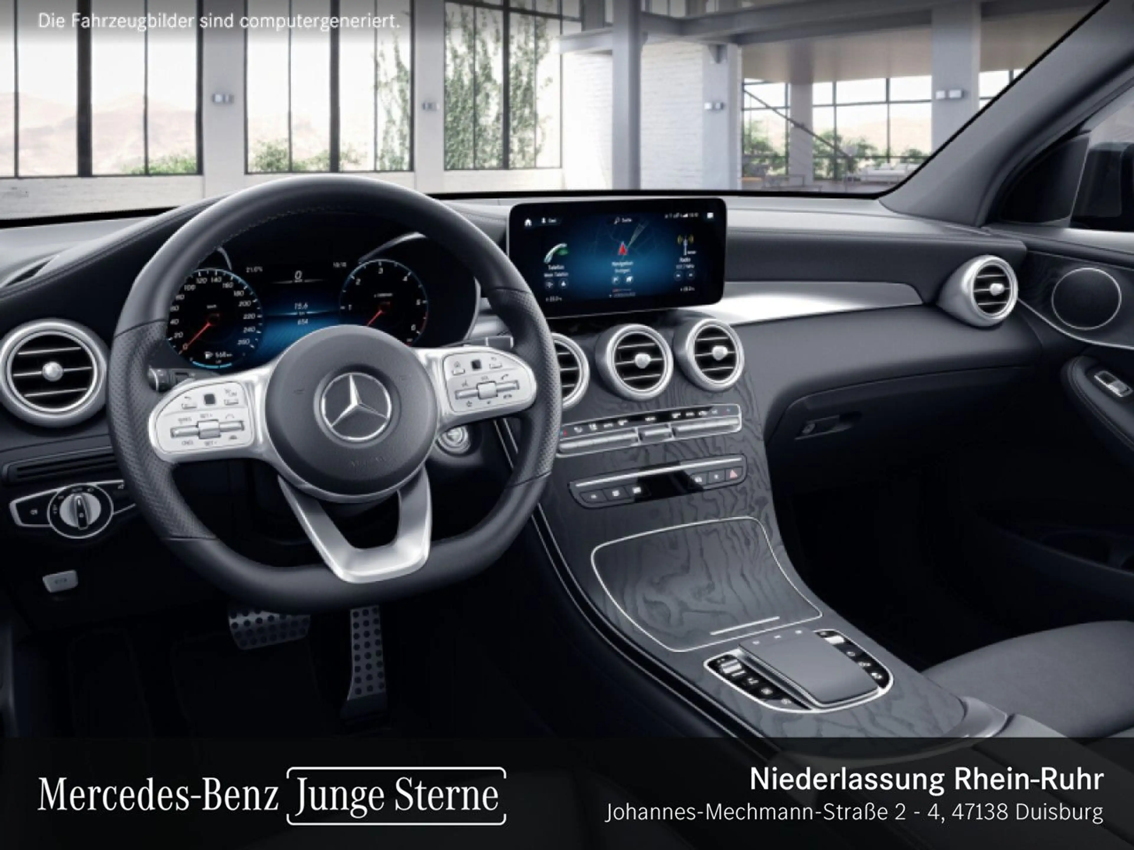 Mercedes-Benz GLC 400 d 4M AMG+NIGHT+PANO+360+AHK+LED+SPUR+TOTW — photo 10