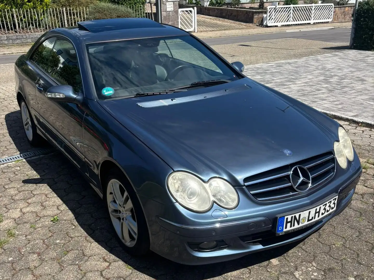 Mercedes-Benz CLK 200 CLK Coupe 200 Kompressor Automatik Avantgarde Modrá - 1