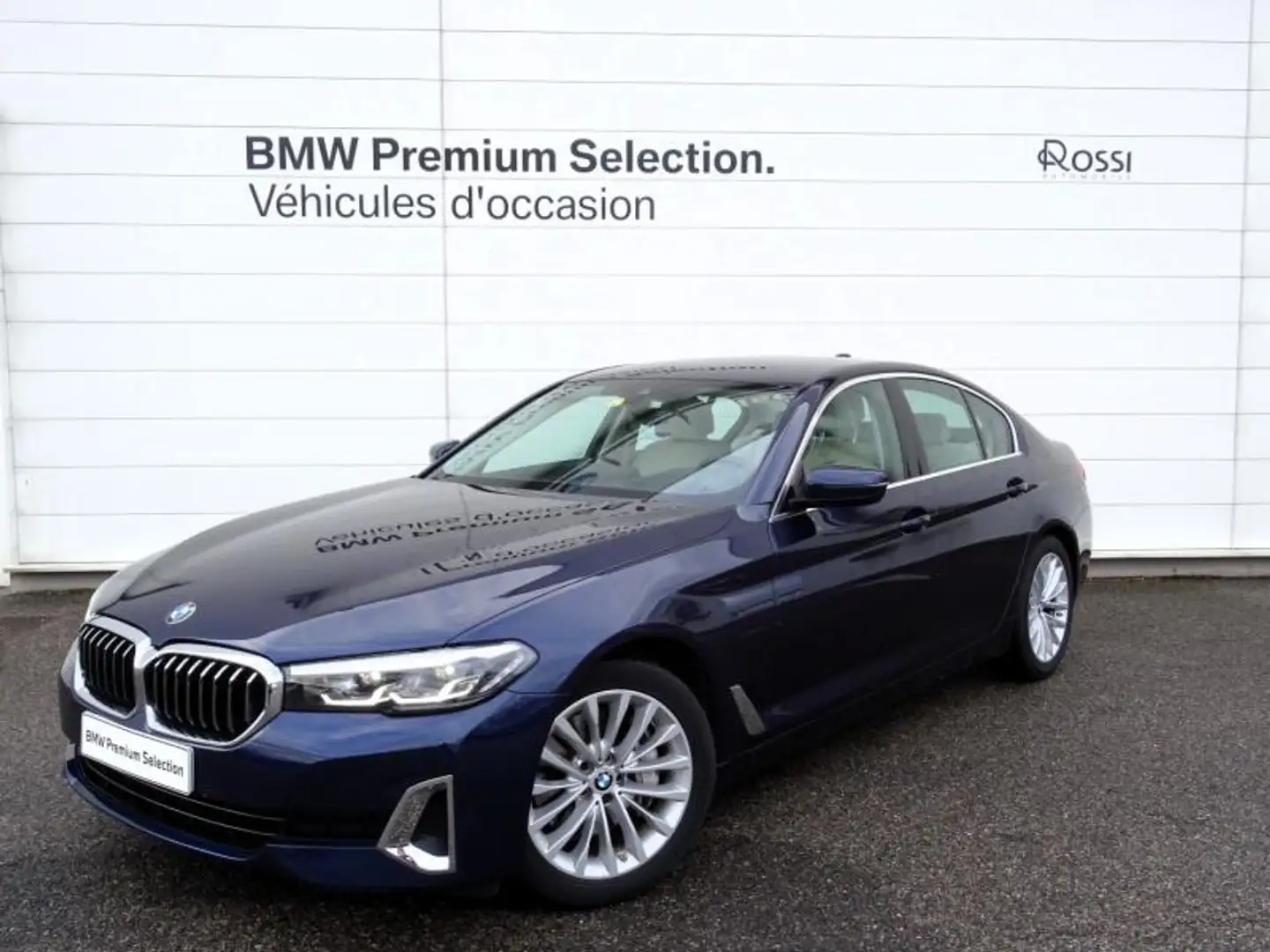 BMW 530 530dA xDrive 286ch Luxury Steptronic Bleu - 1
