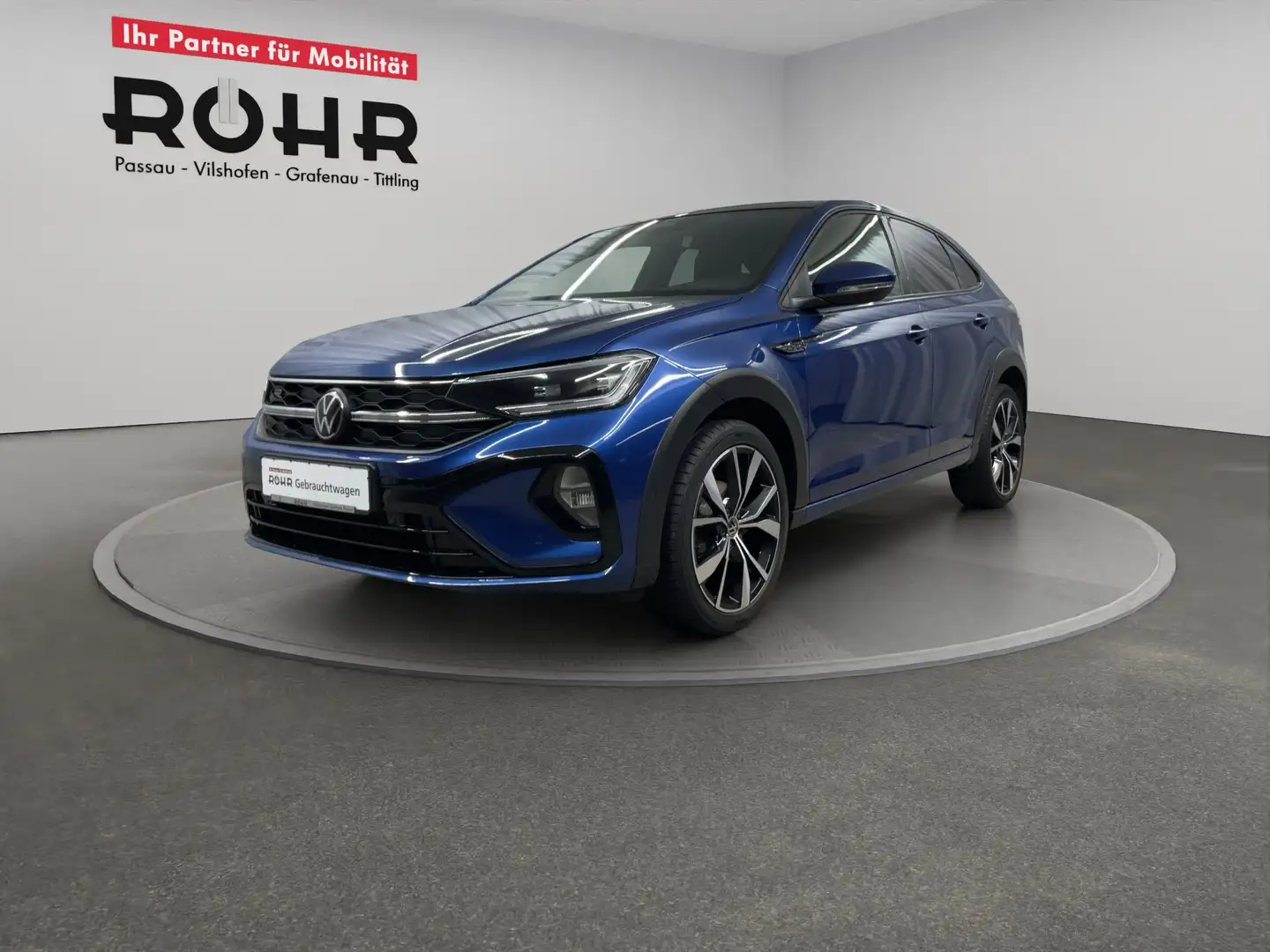 Volkswagen Taigo R-Line (Garantie03.2027.Klima.Navi) 1.5 TSI DSG Blau - 1