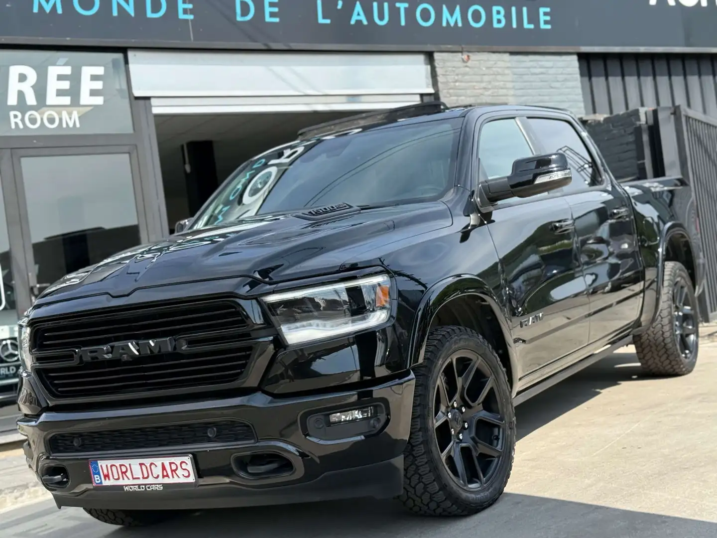 Dodge RAM 5.7i LPG SPORT TVAC*BTWIN TOIT PANO DISTRO FULL OP Noir - 1