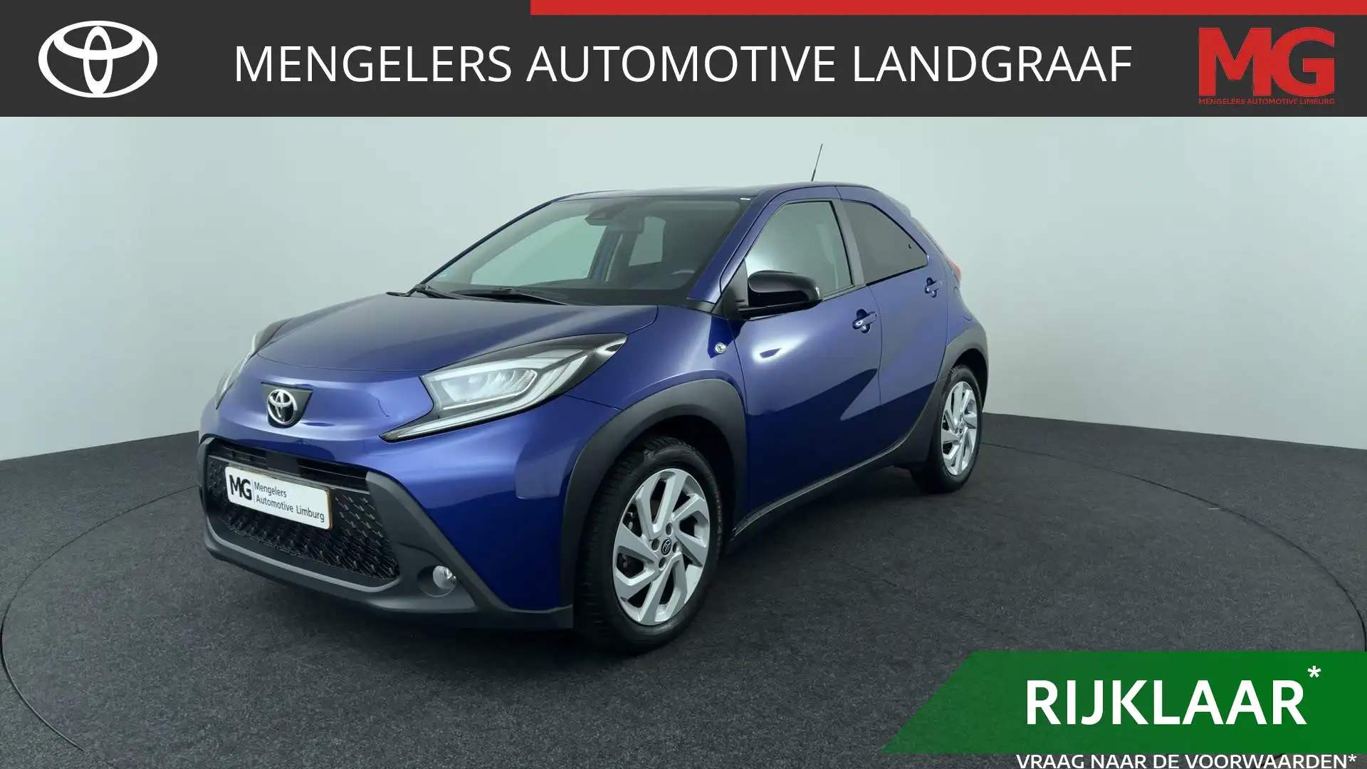 Toyota Aygo X 1.0 VVT-i MT first Blauw - 1