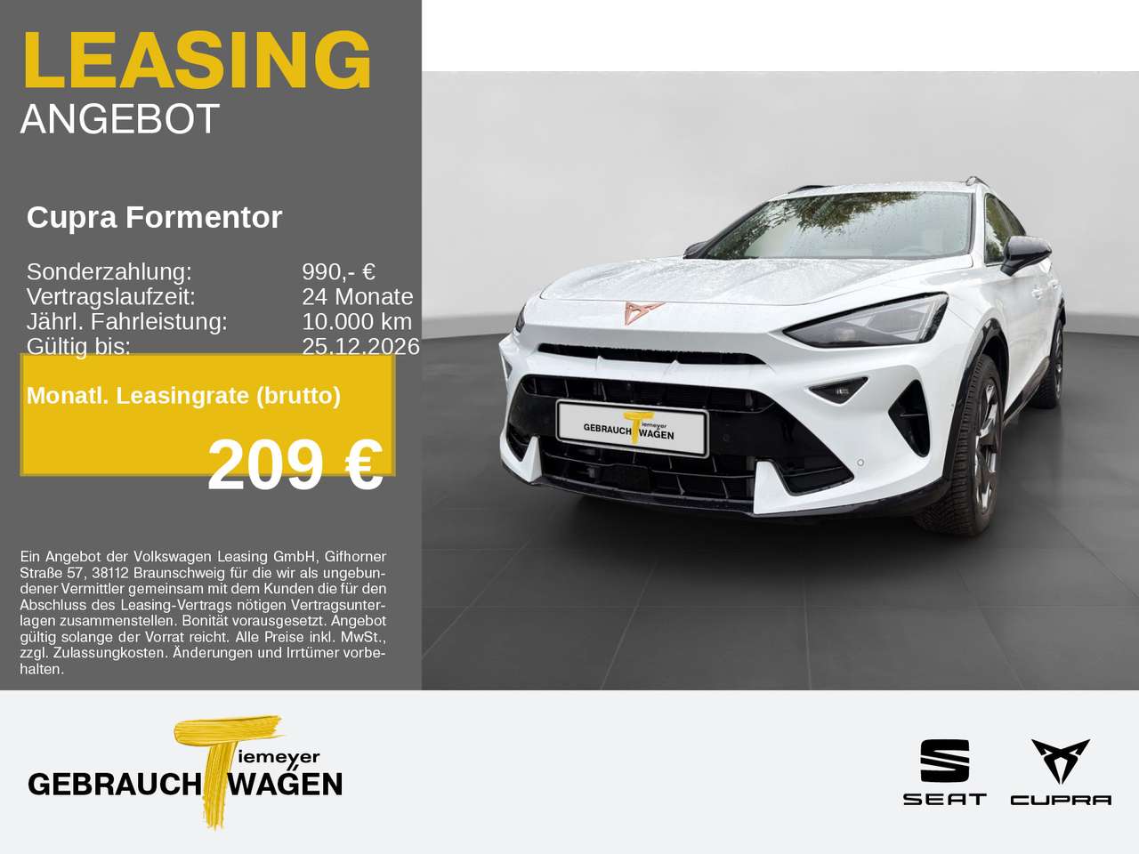 Cupra Formentor 2026