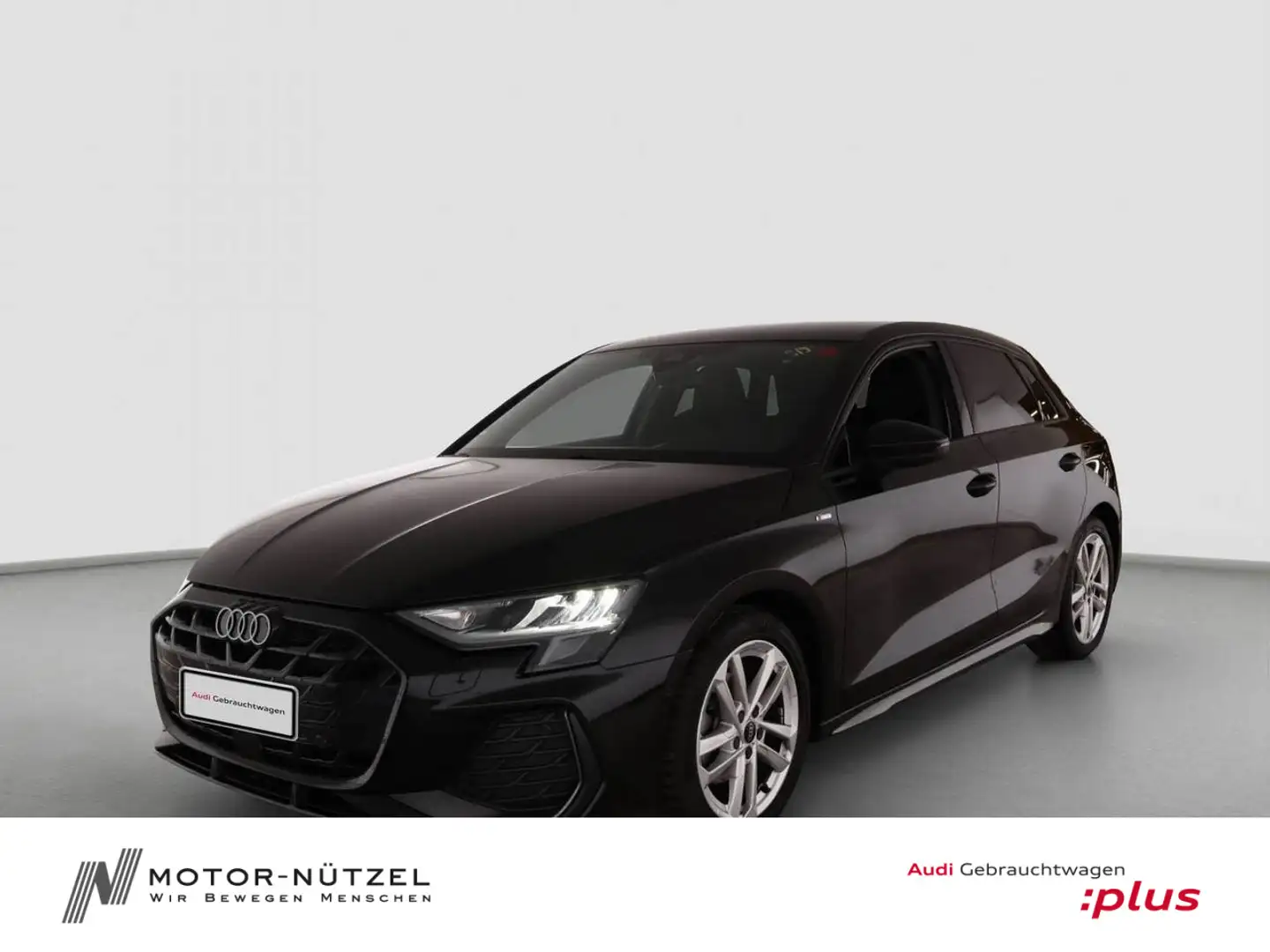 Audi A3 35 TFSI S-TR S-LINE NAVI+HuD+SONOS Schwarz - 1