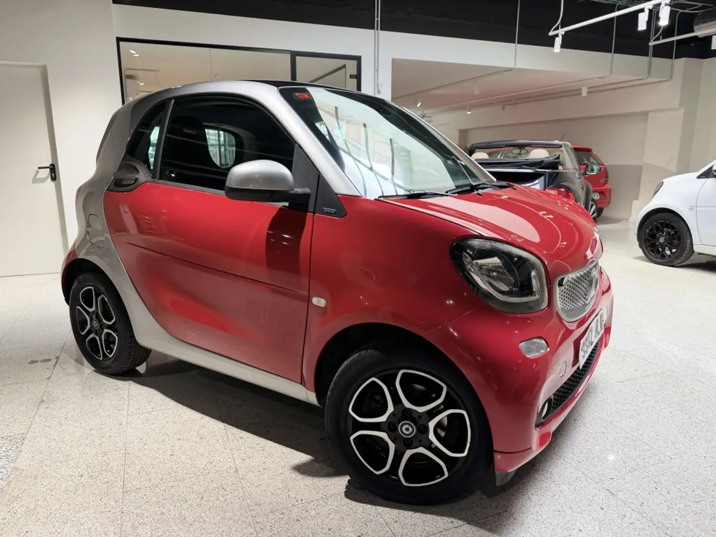 smart forTwo Coupé 52 Passion Aut. Rojo - 1
