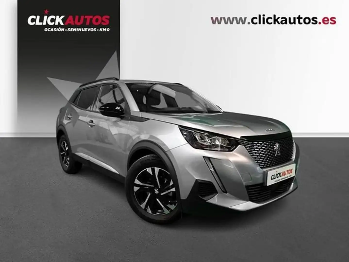 Peugeot 2008 1.2 100CV Allure Pack Gris - 2