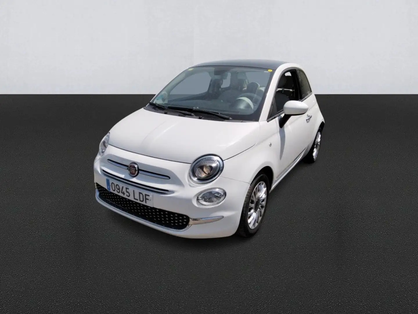 Fiat 500 1.2 Lounge Blanc - 1