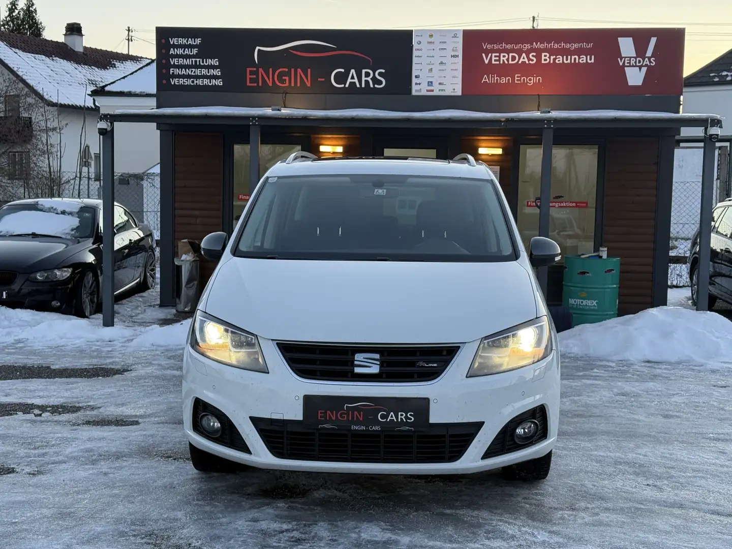 SEAT Alhambra FR 2,0 TDI DSG 4WD Weiß - 2