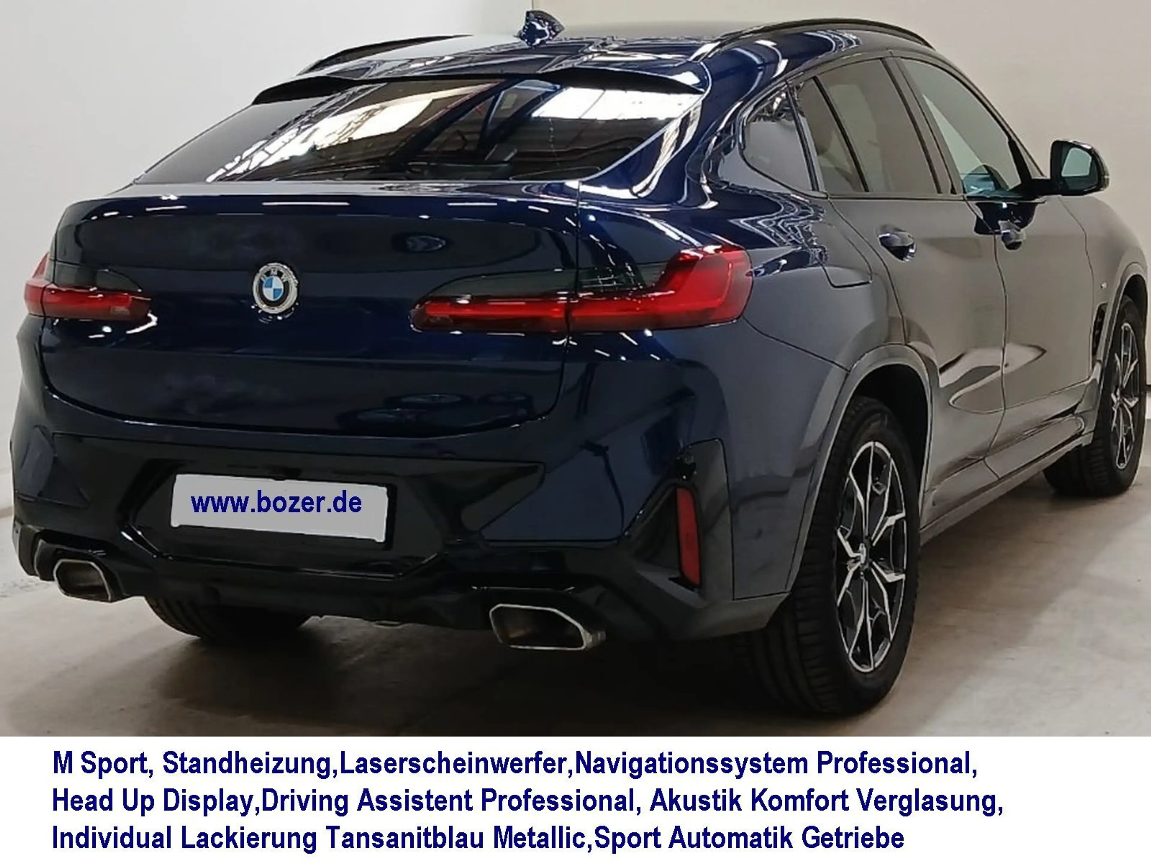 BMW X4 xDr30d MSport Laser,HUD,Echtleder NP:91.860 — photo 13