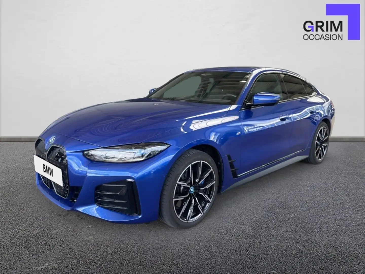 BMW i4 eDrive40 340ch M Sport Bleu - 1