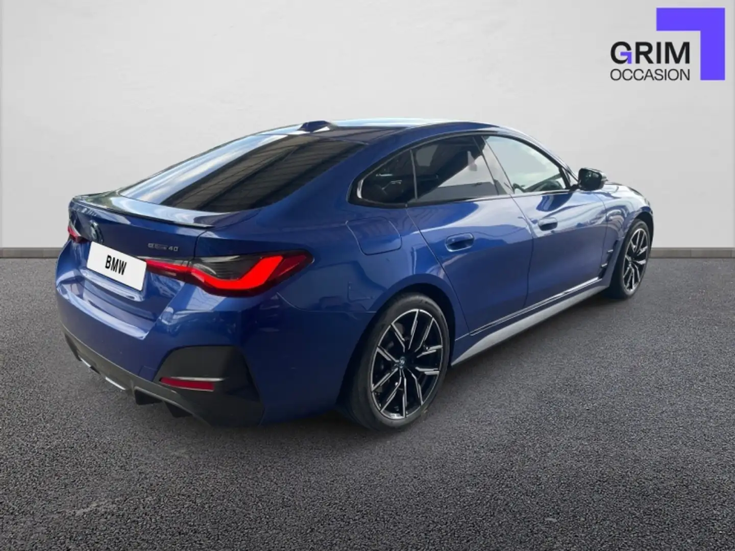 BMW i4 eDrive40 340ch M Sport Bleu - 2