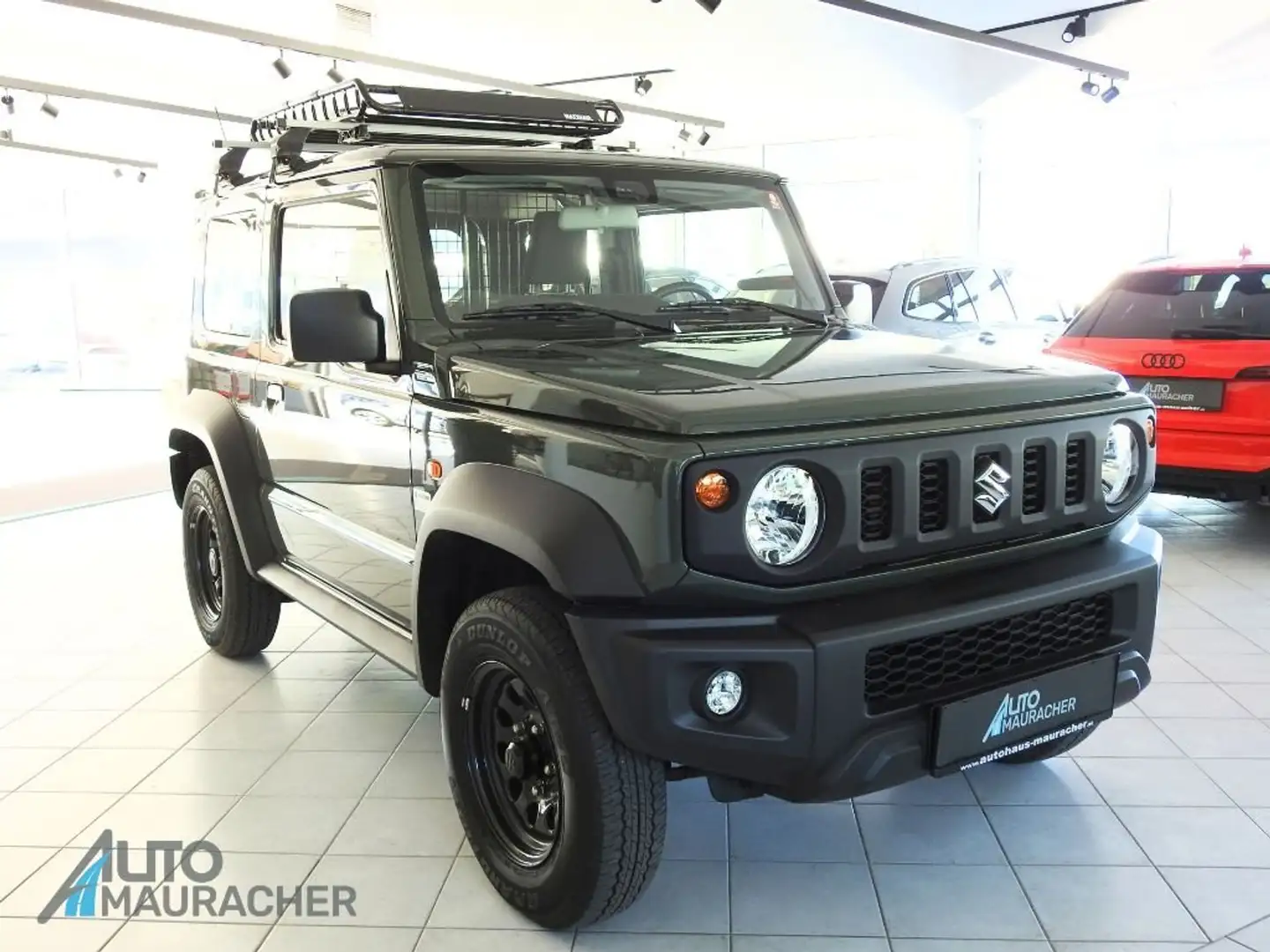 Suzuki Jimny 1,5 Allgrip N1*AHK*DACHTRÄGER* Grün - 2
