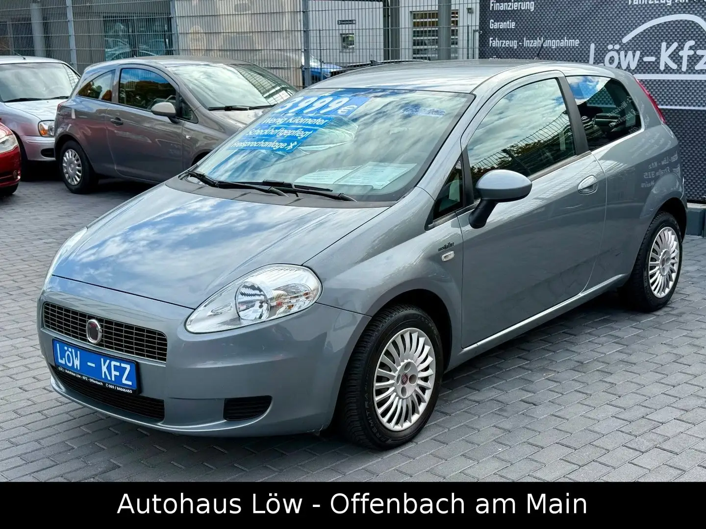 Fiat Grande Punto 1.4 TÜV NEU ALLWETTERREIFEN SCHECKH Grau - 2