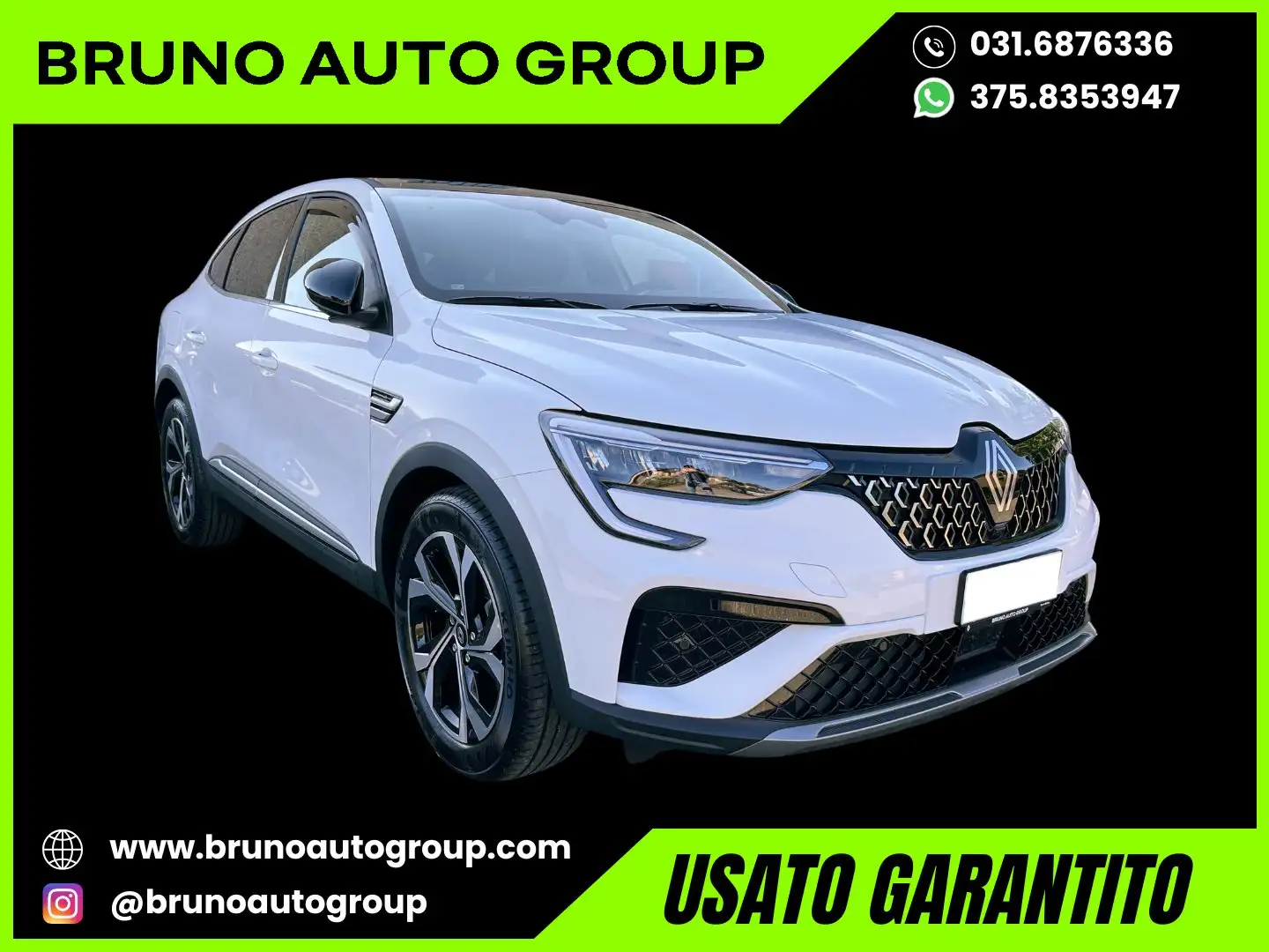 Renault Arkana 1.6 E-Tech full hybrid Techno MY24 145cv Blanc - 1