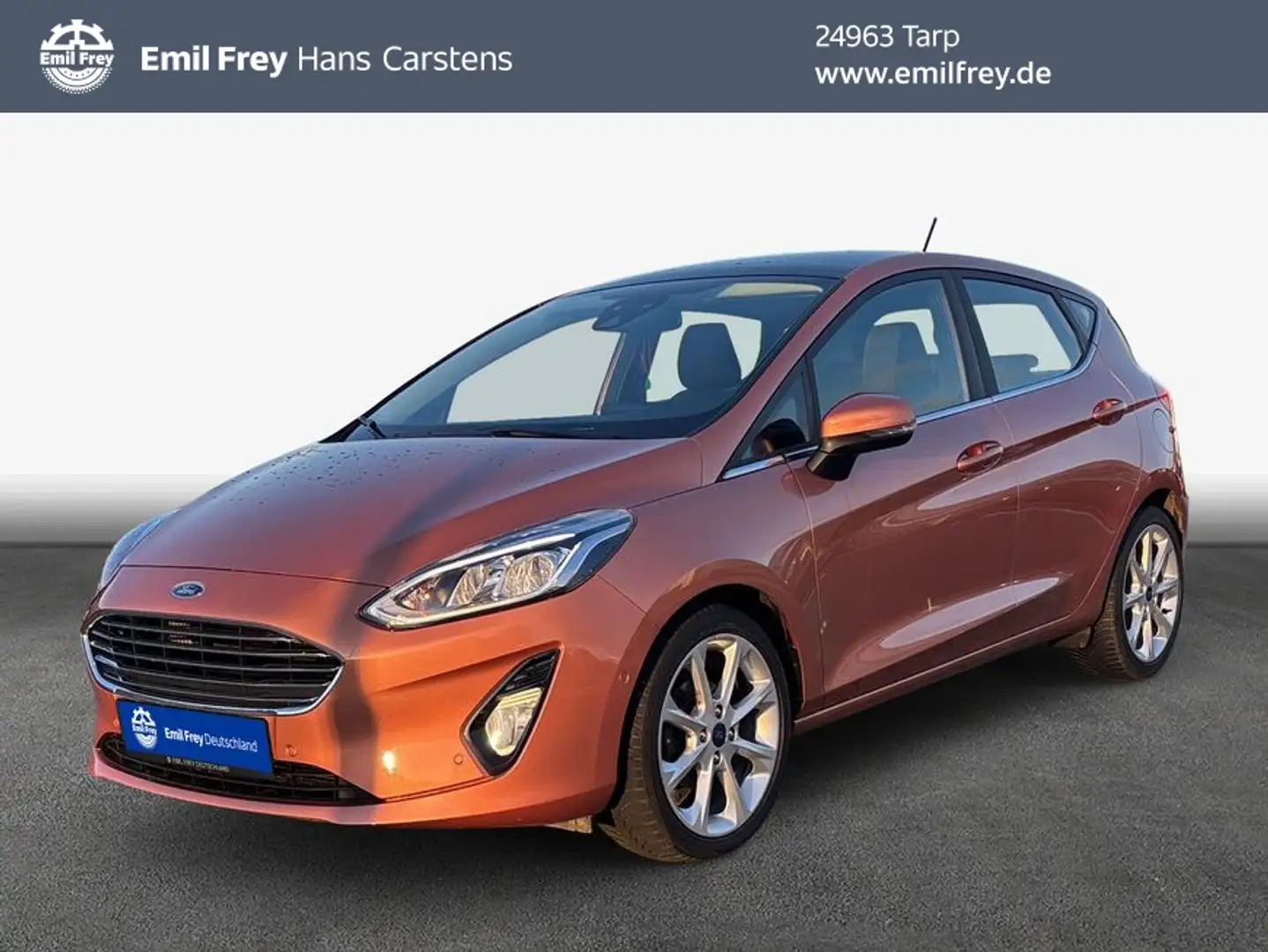 Ford Fiesta 1.0 EcoBoost S&S TITANIUM Pano Navi Kamera Braun - 1