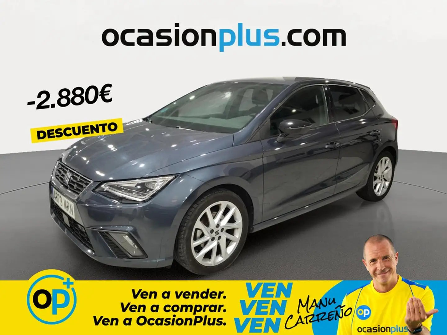 SEAT Ibiza 1.5 TSI S&S FR XS DSG7 150 Gris - 1