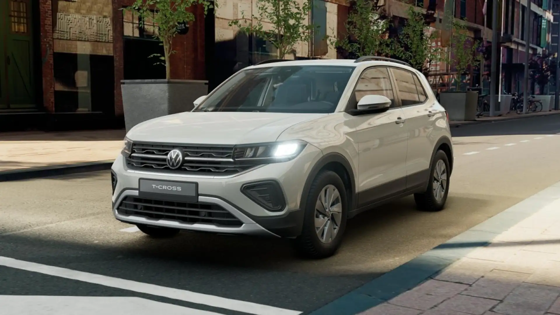 Volkswagen T-Cross Life 1,0 TSI OPF Klima Einparkhilfe Sitzheizung Grau - 1