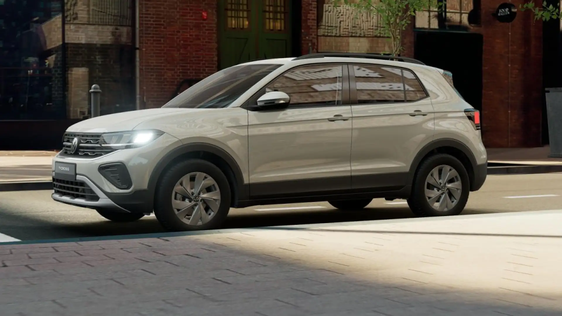 Volkswagen T-Cross Life 1,0 TSI OPF Klima Einparkhilfe Sitzheizung Grau - 2