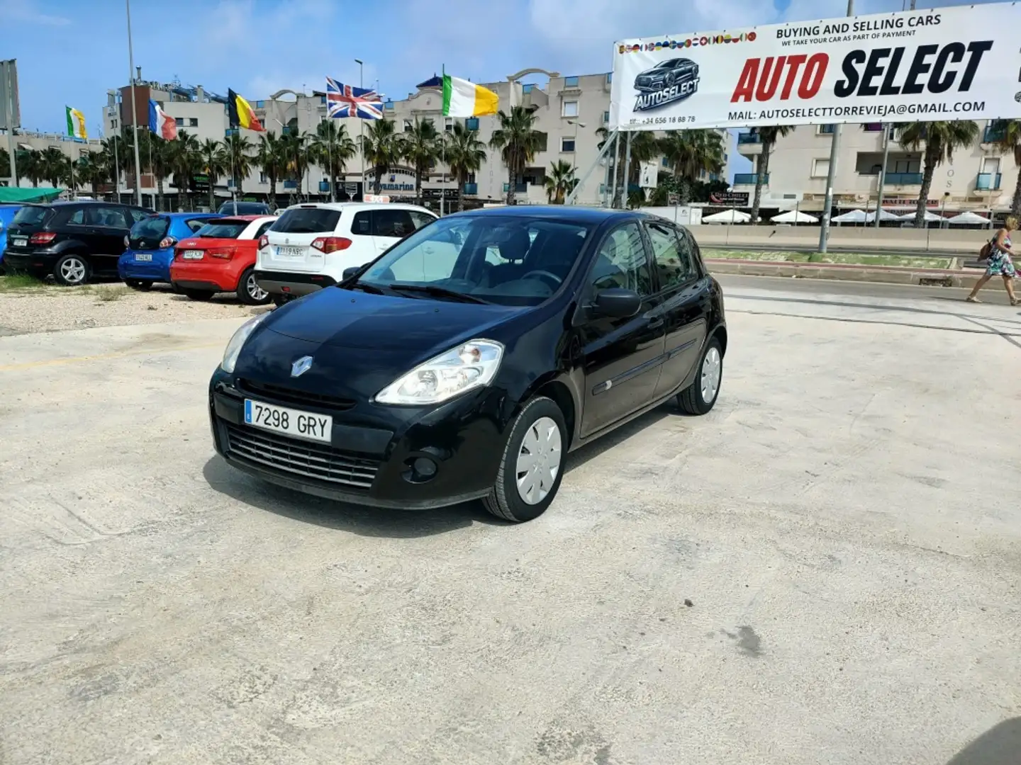 Renault Clio 1.2 16v Campus eco2 Negro - 1